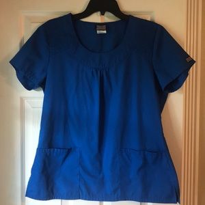 Cherokee Royal Blue Scrub Set, Medium
